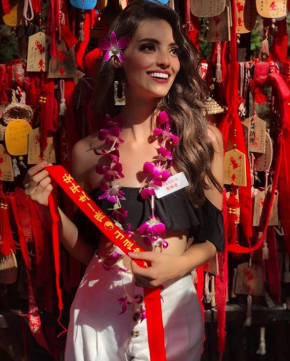Vanessa Ponce de Leon, Miss Monde 2018, en Chine - Instagram, 17 novembre 2018