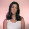 Kourtney Kardashian dans "L'incroyable famille Kardashian" (épisode diffusé en décembre 2018).