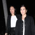 Exclusif - Kourtney Kardashian est allée diner avec son amie Stephanie Shepherd à Beverly Hills, le 19 novembre 2018