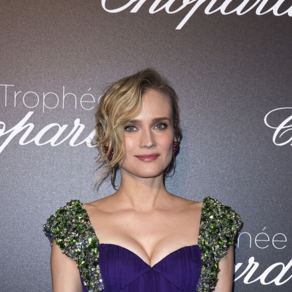 Diane Kruger (marraine du Trophée Chopard 2018) lors de la soirée de remise du Trophée Chopard 2018 pendant le 71ème Festival International du Film de Cannes, à l'hôtel Martinez, à Cannes, France, le 14 mai 2018. © Olivier Borde/Bestimage