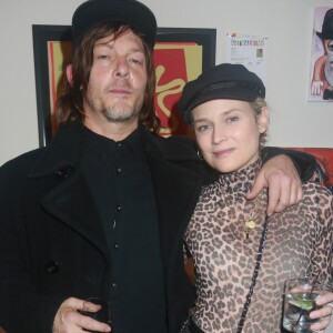 Norman Reedus et Diane Kruger lors d'un événement caritatif à New York le 29 novembre 2018