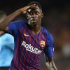 Ousmane Dembélé lors du match FC Barcelone-PSV Eindhoven au Camp Nou le 18 septembre 2018.