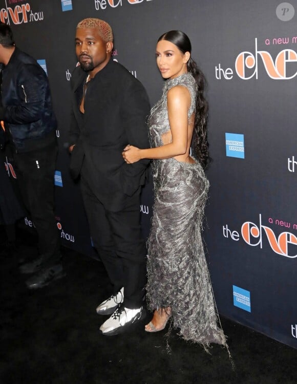 Kanye West et sa femme Kim Kardashian - People à la première de la comédie musicale "The Cher Show" au théâtre Neil Simon à Broadway à New York. Le 3 décembre 2018