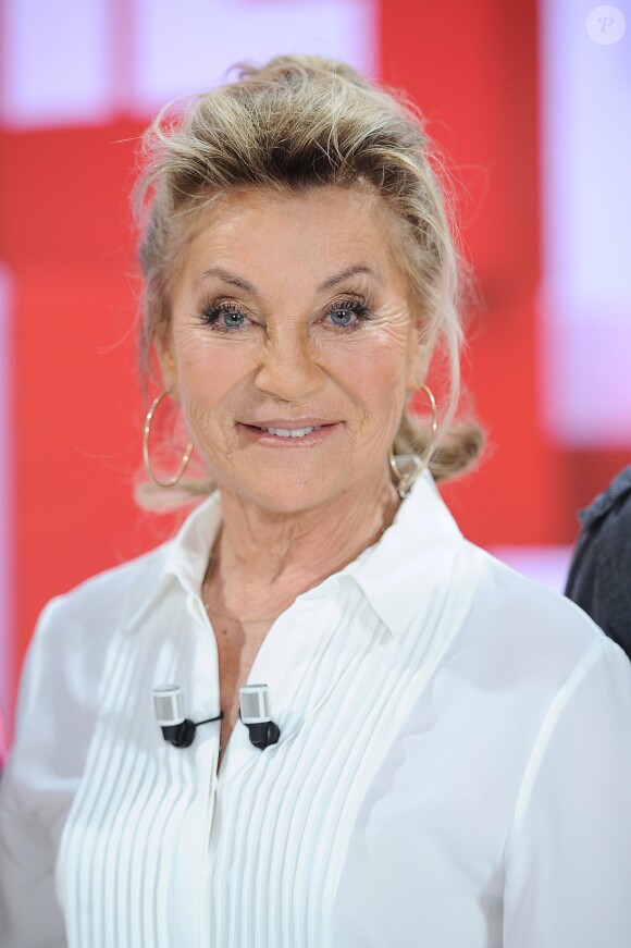 Exclusif - Sheila - Enregistrement de l'émission "Vivement Dimanche Prochain" présentée par M.Drucker et diffusée le 16 décembre 2018 sur France 2. Le 10 décembre 2018 © Guillaume Gaffiot / Bestimage