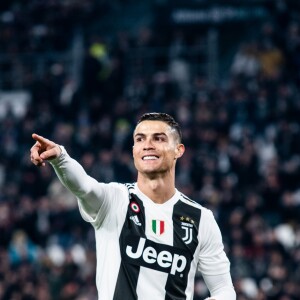 Cristiano Ronaldo lors du match de Serie A "Juventus - SPAL 2013 (2-0)" à l'Allianz Stadium de Turin, le 24 novembre 2018.