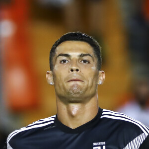 Cristiano Ronaldo lors du match de Champion's League "Valence - Juventus (0-2)" au stade Mestalla à Valence, le 19 septembre 2018.