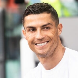 Cristiano Ronaldo lors du match de Série A, Juventus contre la Lazio à l'Allianz Stadium à Turin, la Juventus remporte le macth 2 à 0, à Turin le 25 août 2018.