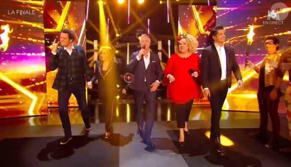 Le jury d'"Incroyable Talent 2018" lors de la finale sur M6, 18 décembre