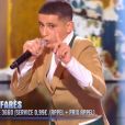 Farès, finaliste d'"Incroyable Talent 2018", M6, 18 décembre 2018
