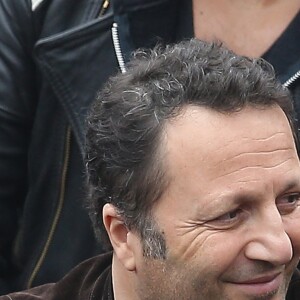 Arthur et Mareva Galanter dans les tribunes de la finale homme des internationaux de France de Roland Garros à Paris le 5 juin 2016. © Moreau-Jacovides / Bestimage