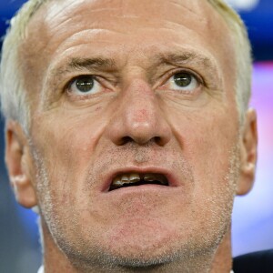 Didier Deschamps (sélectionneur de l'équipe de France) lors du match de ligue des nations opposant la France à l'Allemagne au stade de France à Saint-Denis, Seine Saint-Denis, France, le 16 octobre 2018. La France a gagné 2-1. © Pierre Perusseau/Bestimage  Celebs attending the UEFA Nations League football match between France and Germany at the Stade de France in Saint-Denis, France, on October 16, 2018. France won 2-1.16/10/2018 - Saint-Denis