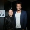 Amir (The Voice 3) et sa femme Lital - Soirée de lancement du nouveau site "Ma Beauté Luxe" à l'Elyseum à Paris, le 16 mars 2016. Ma beauté Luxe, 1ère box beauté 100% luxe et 100% personnalisable, est née de l'idée de réinventer la découverte de marques iconiques de façon simple et ludique, en testant les plus belles références en format voyage, pour être certain de les adorer en taille normale. © CVS/Bestimage