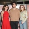 Laetitia Casta, Louis Garrel et Lily-Rose Depp - Avant-première du film "L'Homme fidèle" au cinéma MK2 Bibliothèque à Paris, le 17 décembre 2018. © Coadic Guirec/Bestimage