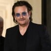 Bono auprès de Johnny Hallyday à Saint- Barth', il se filme sur sa tombe
