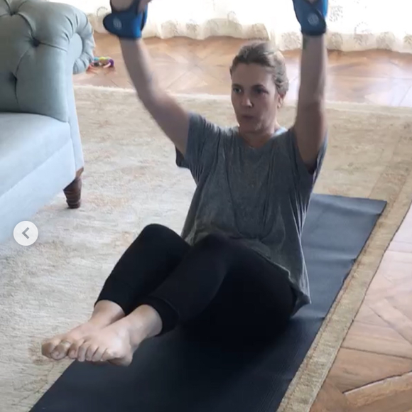 Drew Barrymore. Décembre 2018.