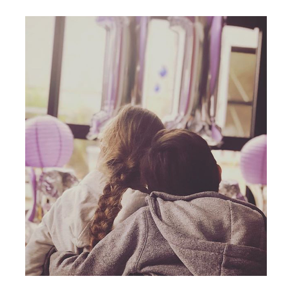 Anniversaire pour les 11 ans de Jules et Rose. Décembre 2018.