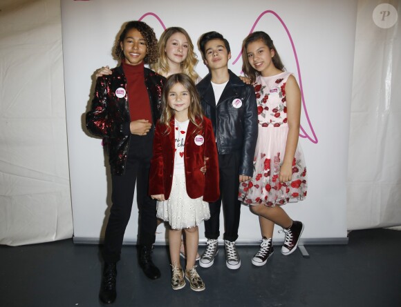 Exclusif - Kids United - Photocall de l'émission "Tout le monde chante contre le cancer : les stars relèvent le défi" au Palais des Sports à Paris, le 11 décembre 2018. Diffusion prévue le 3 janvier 2019 à 21h sur W9 © Ausset Lacroix- Guignebourg / Bestimage