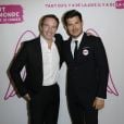 Exclusif - Stéphane Rotenberg et Vincent Niclo - Photocall de l'émission "Tout le monde chante contre le cancer : les stars relèvent le défi" au Palais des Sports à Paris, le 11 décembre 2018. Diffusion prévue le 3 janvier 2019 à 21h sur W9 © Ausset Lacroix- Guignebourg / Bestimage
