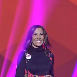 Exclusif - Zazie - Enregistrement de l'émission "Tout le monde chante contre le cancer : les stars relèvent le défi" au Palais des Sports à Paris, le 11 décembre 2018. Diffusion le 3 janvier 2019 à 21h sur W9.