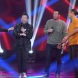 Exclusif - Chris Marques, Norbert Tarayre et Laurent Maistret - Enregistrement de l'émission "Tout le monde chante contre le cancer : les stars relèvent le défi" au Palais des Sports à Paris, le 11 décembre 2018. Diffusion le 3 janvier 2019 à 21h sur W9.