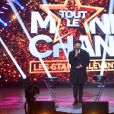 Exclusif - Slimane - Enregistrement de l'émission "Tout le monde chante contre le cancer : les stars relèvent le défi" au Palais des Sports à Paris, le 11 décembre 2018. Diffusion le 3 janvier 2019 à 21h sur W9.