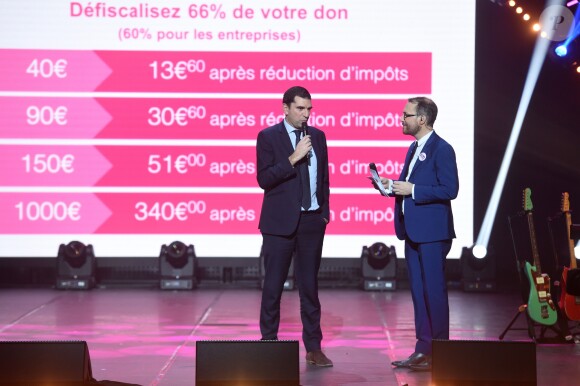 Exclusif - Nicolas Rossignol - Enregistrement de l'émission "Tout le monde chante contre le cancer : les stars relèvent le défi" au Palais des Sports à Paris, le 11 décembre 2018. Diffusion le 3 janvier 2019 à 21h sur W9.