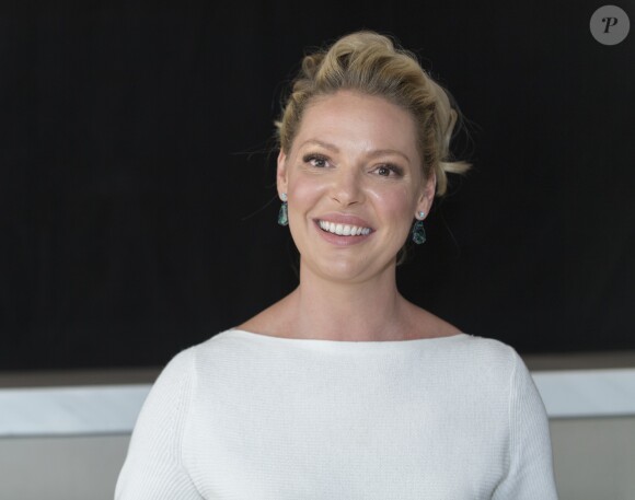 Katherine Heigl en conférence de presse pour la nouvelle saison de la série Suits à l'hôtel Langham à New York, le 13 juillet 2018.