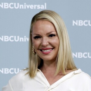 Katherine Heigl au photocall de la soirée "2018 NBCUniversal Upfront" au Rockfeller Center à New York, le 14 mai 2018.