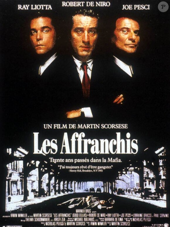 "Les Affranchis" de Martin Scorsese en 1990.