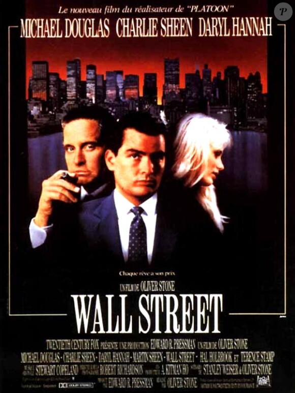 "Wall Street" d'Oliver Stone en 1987.