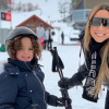 Mariah Carey et son fils Moroccan au ski à Aspen (Colorado). Décembre 2018.