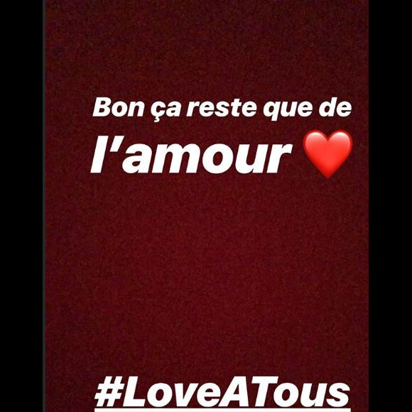 Rayane Bensetti pousse un coup de gueule sur Instagram, 3 janvier 2019
