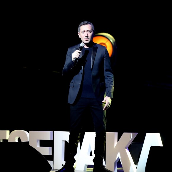 Exclusif - Gad Elmaleh (parrain Tsedaka 2018) - Grande soirée de la solidarité de l'Appel national pour la Tsedaka, autour du parrain Tsedaka 2018 G.Elmaleh, au palais des Congrés à Paris, France, le 17 décembre 2018. © Dominique Jacovides/Bestimage