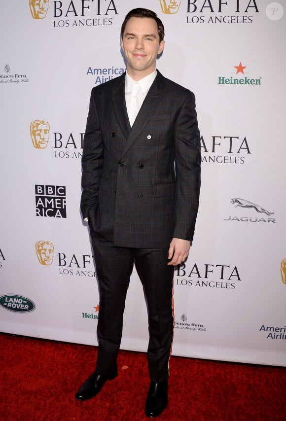 Nicholas Hoult - Photocall de la soirée "BAFTA Tea Party" à Los Angeles. Le 5 janvier 2019