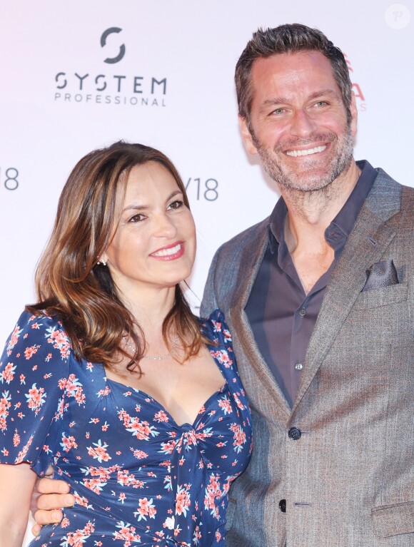 Mariska Hargitay et son mari Peter Hermann - Soirée "TV series party" au Monte-Carlo Bay Hotel dans le cadre du 58ème festival de Television de Monte-Carlo à Monaco le 16 juin 2018.