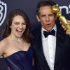 Ben Stiller et sa fille Ella avec Patricia Arquette à la 20e soirée annuelle organisée par InStyle et la Warner en marge des Golden Globes au Beverly Hilton à Beverly Hills, le 6 janvier 2019