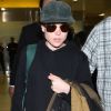 Ellen Page arrive à l'aéroport de Sao Paulo le 7 décembre 2018.