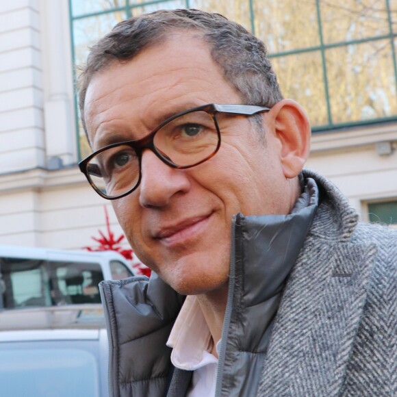 Dany Boon - Arrivées à l'enregistrement de l'émission "Vivement Dimanche" au studio Gabriel à Paris. Le 17 décembre 2018.