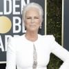 Jamie Lee Curtis au photocall de la 76ème cérémonie annuelle des Golden Globe Awards au Beverly Hilton Hotel à Los Angeles, Californie, Etats-Unis, le 6 janver 2019.