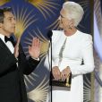 Jamie Lee Curtis et Ben Stiller aux Golden Globes, le 6 janvier 2019.