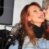 Exclusif - Julie Pietri et Pierre-Jean Chalençon lors de l'émission "Le Show de Luxe" sur la Radio Voltage à Paris, France, le 26 novembre 2018. © Philippe Baldini/Bestimage