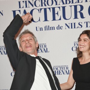 Jacques Gamblin et Laetitia Casta à l'avant-première de "L'incroyable Histoire du Facteur Cheval" au cinéma Opéra Capucines à Paris, le 10 janvier 2019. © Guirec Coadic/Bestimage