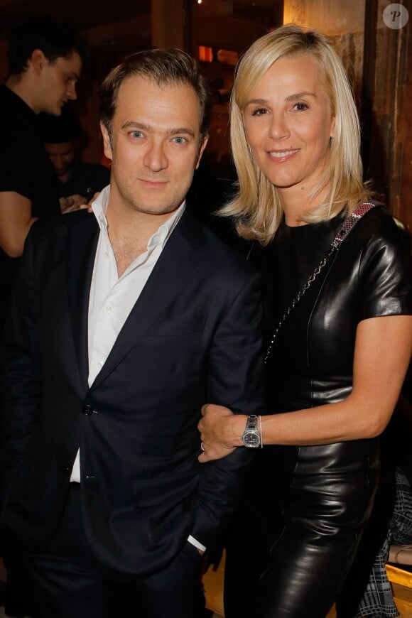 Exclusif - Renaud Capuçon et sa femme Laurence Ferrari - Inauguration de l'hôtel Brach à Paris, le 16 octobre 2018. © CVS/Bestimage