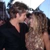 Brad Pitt et Jennifer Aniston en septembre 1999.