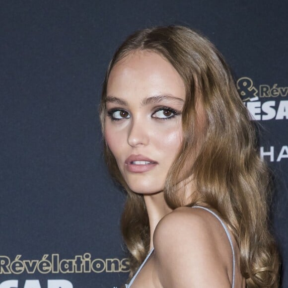 Lily-Rose Depp - Soirée des révélations des César 2019 au Petit Palais à Paris, France, le 14 janvier 2019. © Olivier Borde/Bestimage