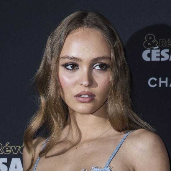 Lily-Rose Depp - Soirée des révélations des César 2019 au Petit Palais à Paris, France, le 14 janvier 2019. © Olivier Borde/Bestimage