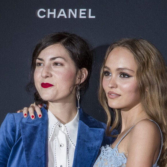 Rebecca Zlotowski et Lily-Rose Depp (Révélations César 2019 – Comédienne dans L'homme Fidèle) - Soirée des révélations des César 2019 au Petit Palais à Paris, France, le 14 janvier 2019. © Olivier Borde/Bestimage