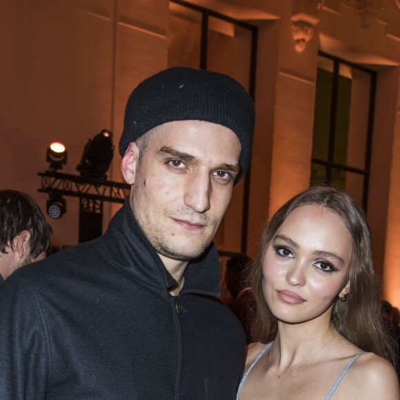 Louis Garrel et Lily-Rose Depp (Révélations César 2019 – Comédienne dans L'homme Fidèle) - Soirée des révélations des César 2019 au Petit Palais à Paris, France, le 14 janvier 2019. © Olivier Borde/Bestimage