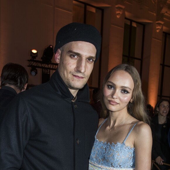 Louis Garrel et Lily-Rose Depp - Soirée des révélations des César 2019 au Petit Palais à Paris, France, le 14 janvier 2019. © Olivier Borde/Bestimage