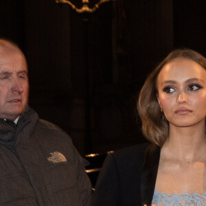 Semi-exclusif - Lily-Rose Depp - Arrivées à la soirée des révélations des Cesar 2019 au Petit Palais à Paris, France, le 14 janvier 2019.